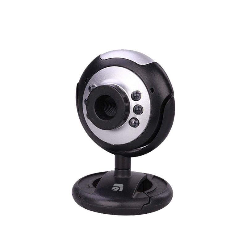 Xtreme 33861 webcam 0.3 MP 640 x 480 Pixel USB 2.0 Nero Argento