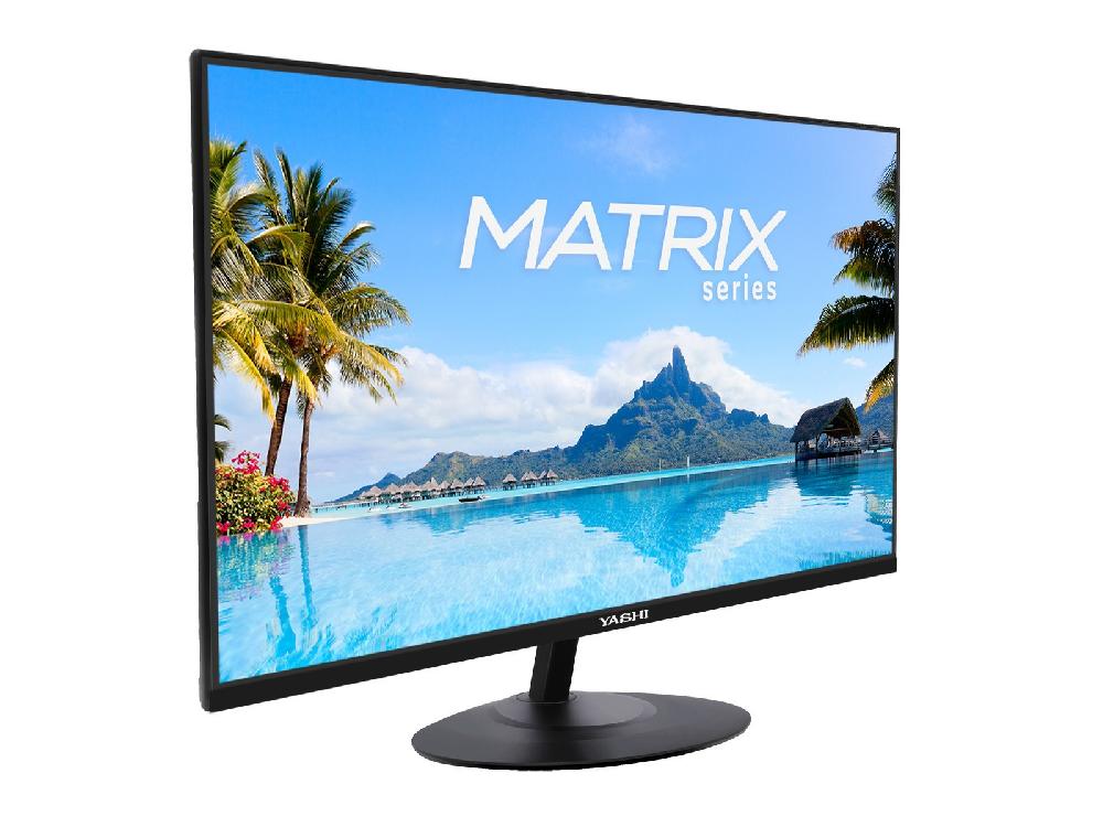 YASHI 23.8 IPS 300CD/M2 VGA HDMI MULTIMEDIALE Monitor PC 60.5 cm (23.8") 1920 x 1080 Pixel Full HD LCD Nero