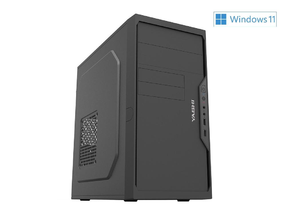 YASHI I5-12400 16GB 512SSD HDGRAPH WIN11PRO Intel® Core™ I5 DDR4-SDRAM 512 GB SSD Windows 11 Pro Mini Tower PC Nero