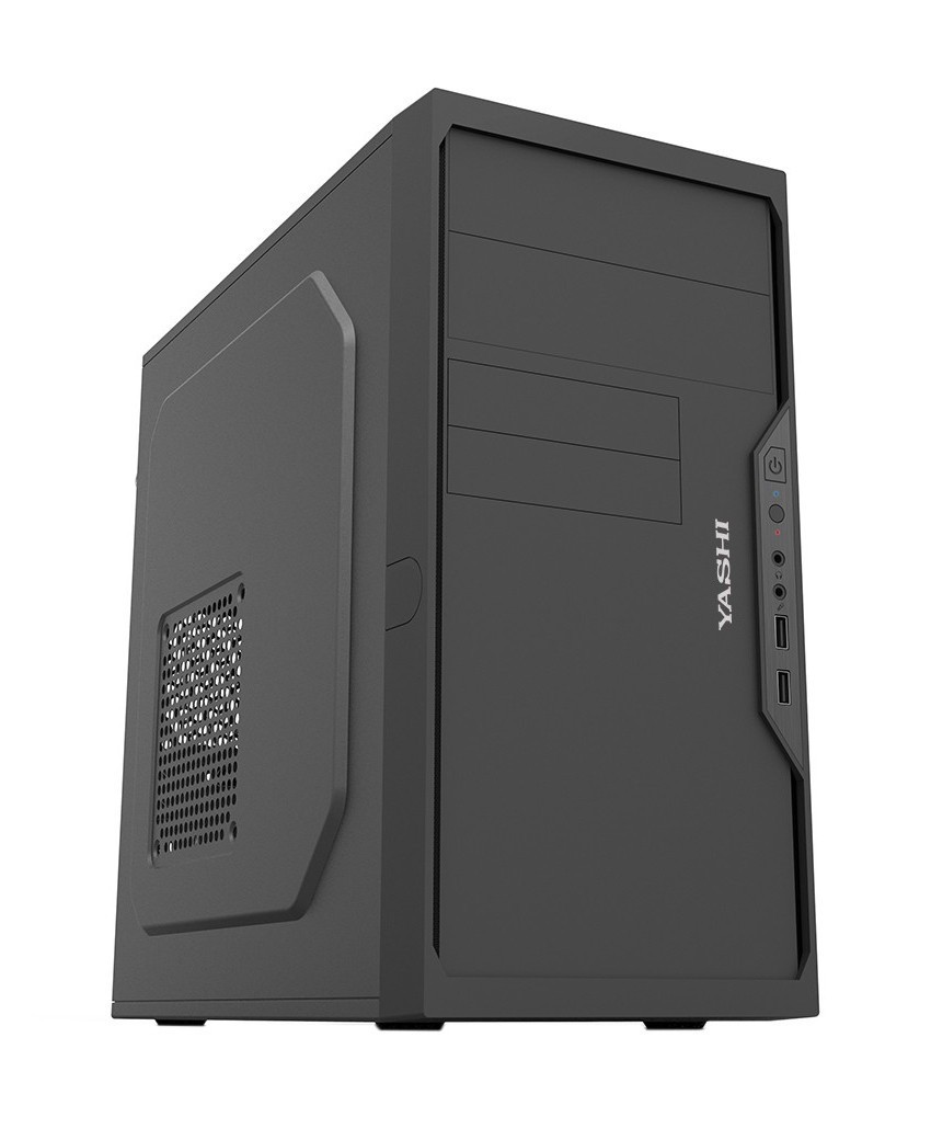 YASHI MT YY10706 Intel® Core™ i7 i7-10700 8 GB DDR4-SDRAM 256 GB SSD Windows 10 Pro Mini Tower PC Nero