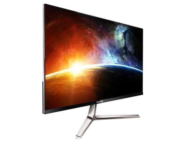 YASHI Pioneer Monitor PC 61 cm (24") 1920 x 1080 Pixel Full HD LED Nero Argento
