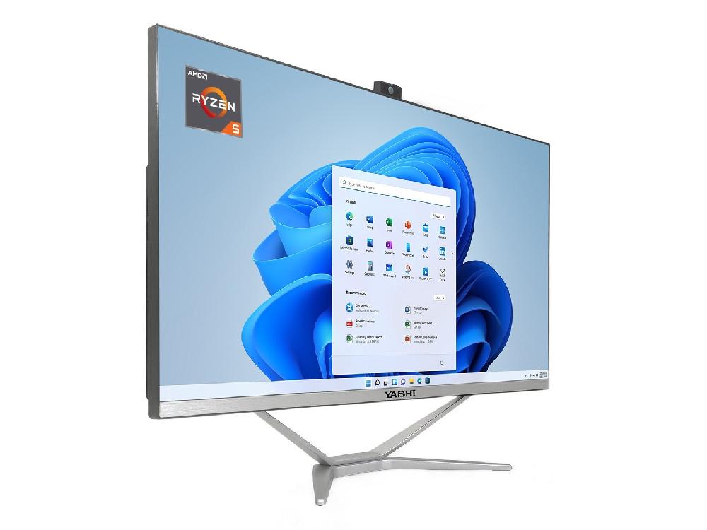 YASHI Pioneer S AY52606 All-in-One PC AMD Ryzen™ 5 4650G 61 cm (24") 1920 x 1080 Pixel PC All-in-one 8 GB DDR4-SDRAM 512 GB SSD