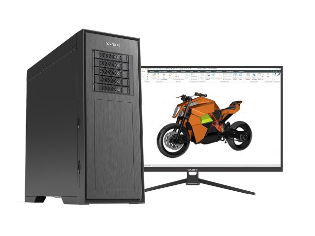 YASHI YY11810 PC Intel® Core™ i7 i7-11700 32 GB DDR4-SDRAM 1 TB SSD NVIDIA RTX A2000 Windows 11 Pro Tower Nero