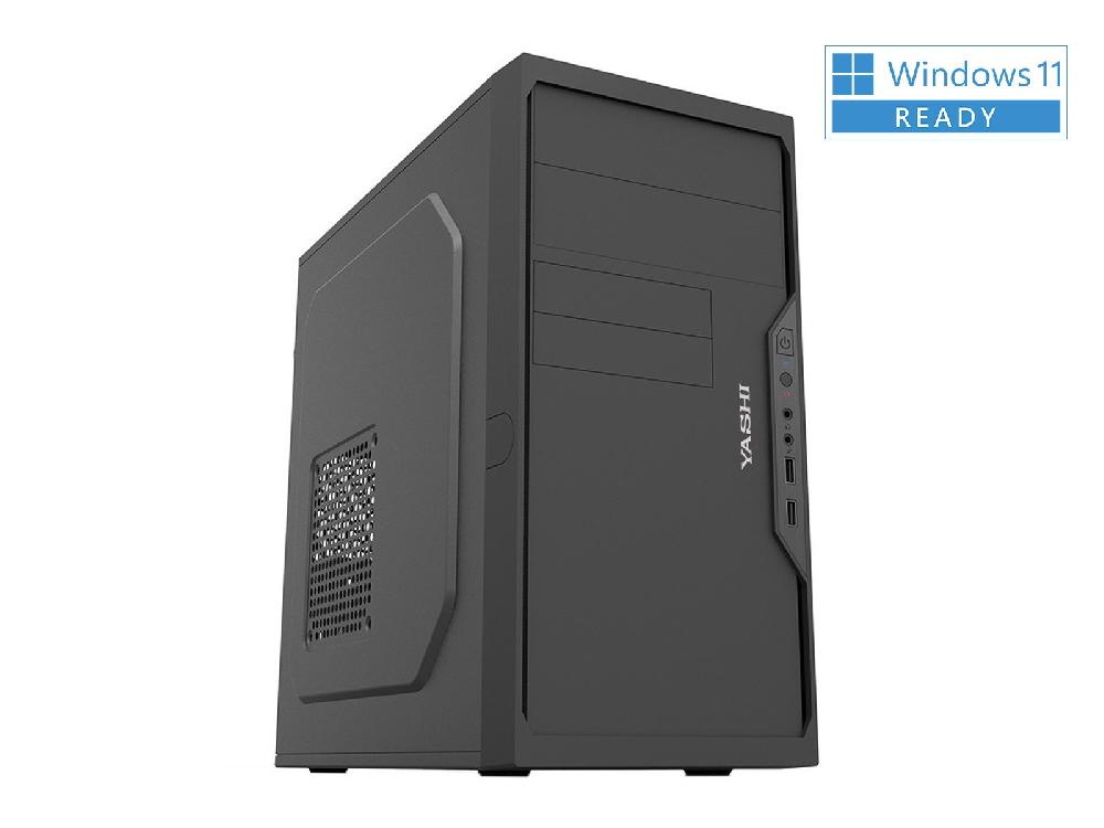 YASHI YY13245 PC Intel® Core™ i3 i3-10100 8 GB DDR4-SDRAM 256 SSD FreeDOS Mini Tower Nero