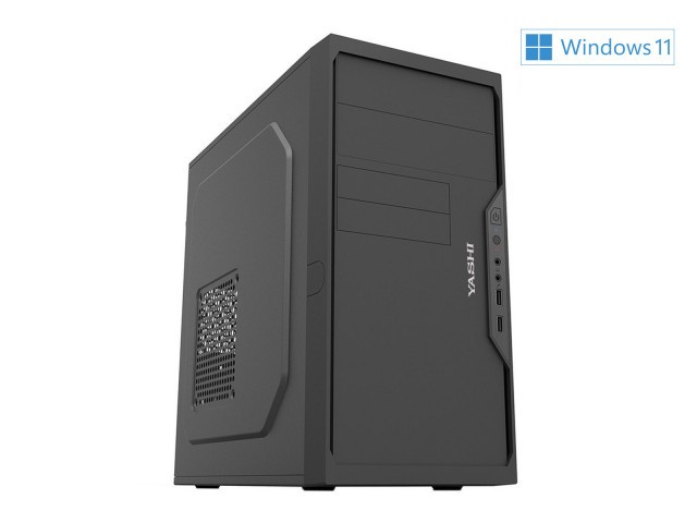 YASHI YY51151 PC/stazione Di Lavoro Intel® Core™ I5 I5-11400 8 GB DDR4-SDRAM 256 SSD Windows 11 Pro Mini Tower Nero