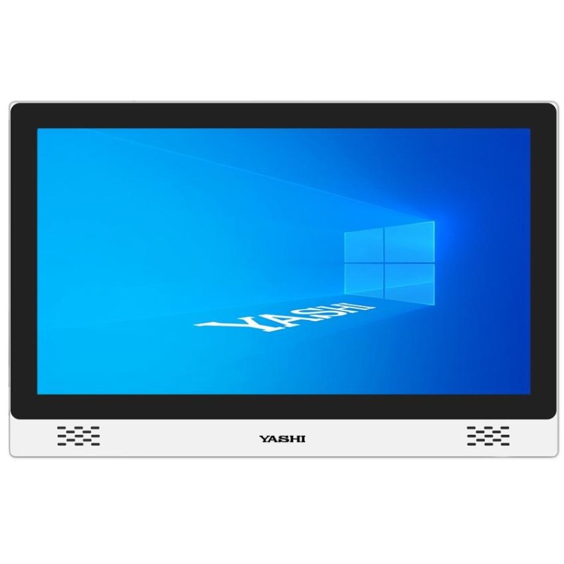 YASHI YZ1609 Monitor PC 39.6 cm (15.6") 1920 x 1080 Pixel Full HD LED Touch screen Nero Bianco