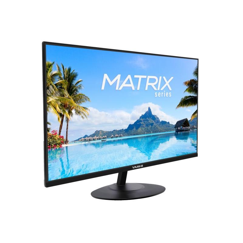 YASHI YZ2467 Monitor PC 60.5 cm (23.8") 1920 x 1080 Pixel HD LCD Nero