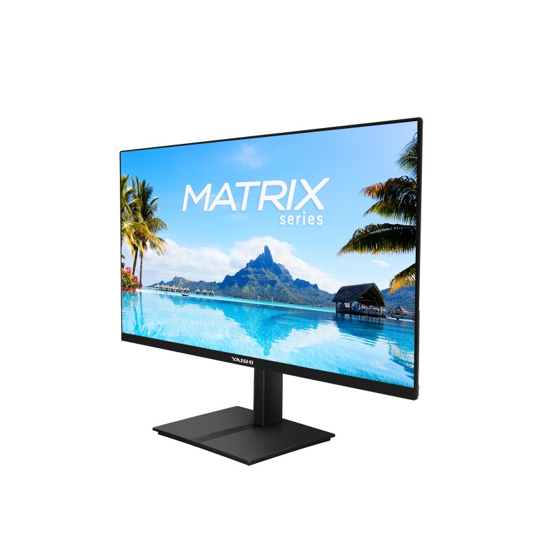 YASHI YZ2468 Monitor PC 60.5 cm (23.8") 1920 x 1080 Pixel Full HD Nero