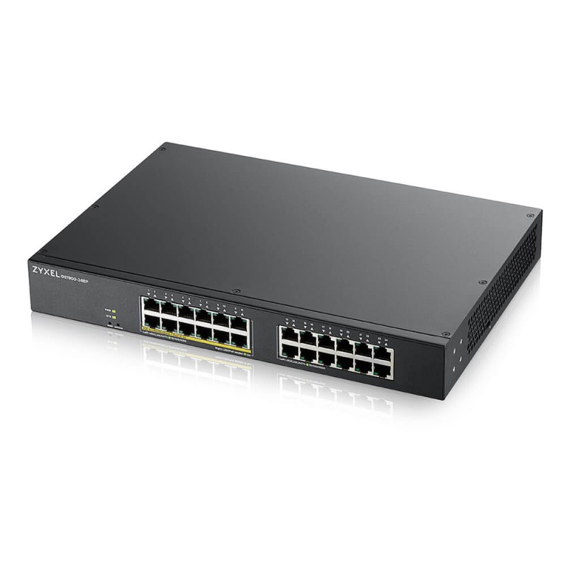 Zyxel GS1900-24EP Gestito L2 Gigabit Ethernet (10/100/1000) Supporto Power over (PoE) Nero
