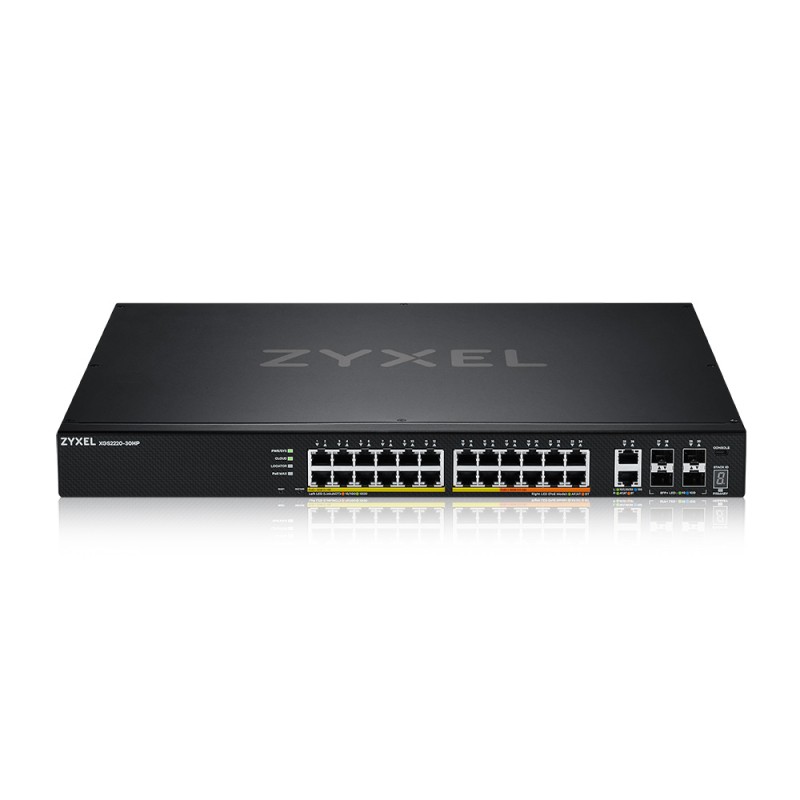 Zyxel XGS2220-30HP Gestito L3 Gigabit Ethernet (10/100/1000) Supporto Power over (PoE) Nero
