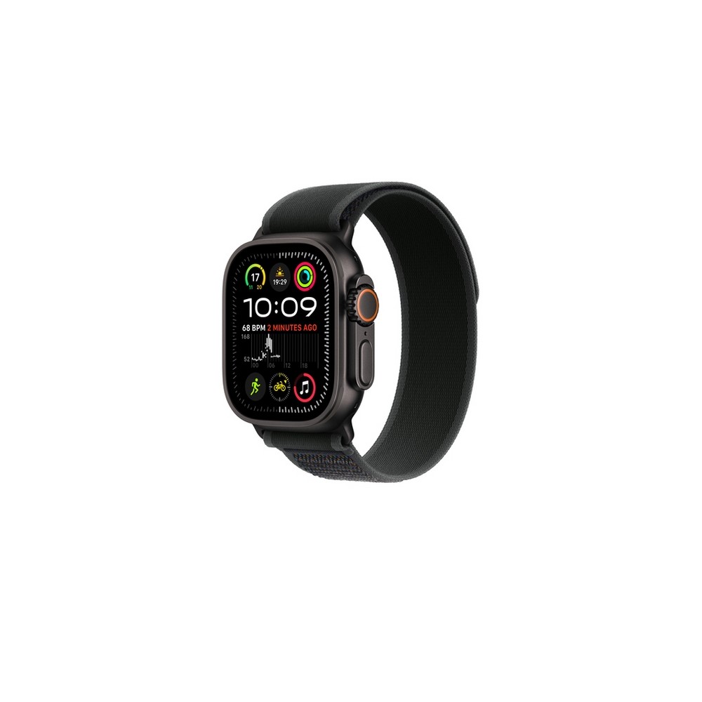APPLE 49mm Black Trail Loop - S/M - Black Titanium Finish