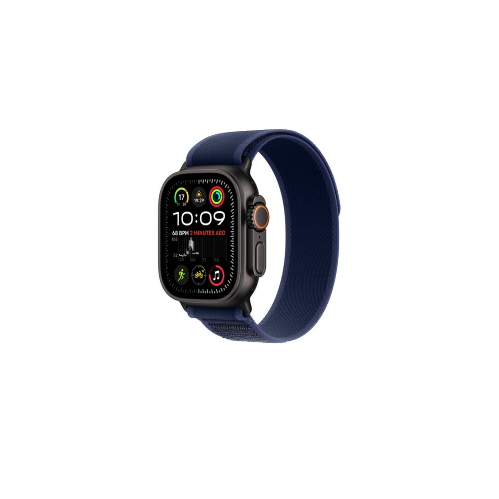 APPLE 49mm Blue Trail Loop - M/L - Black Titanium Finish