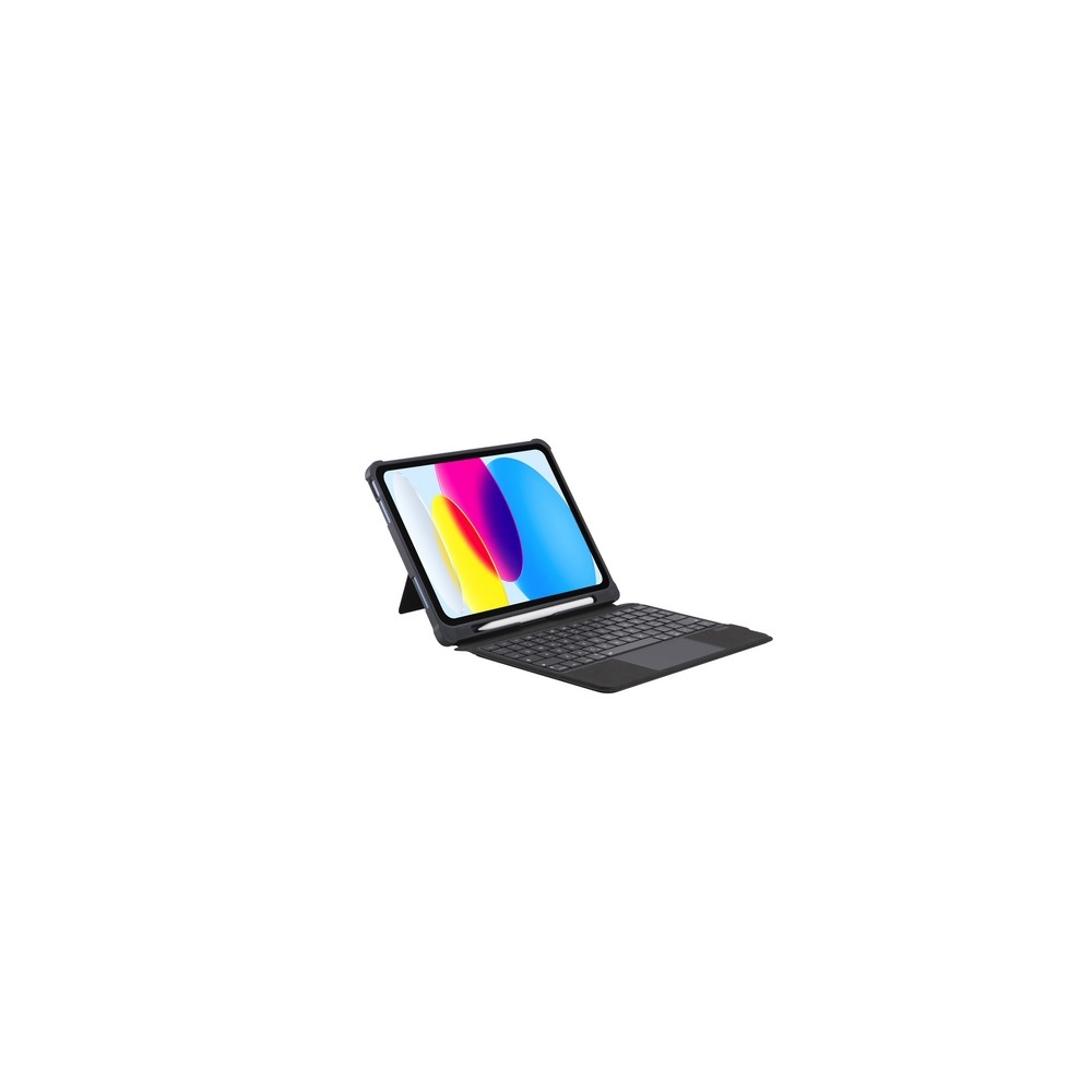 TUNIT All-in-one cover protettiva modulare per iPad 10 9” (10th gen.) con tastiera e trackpad