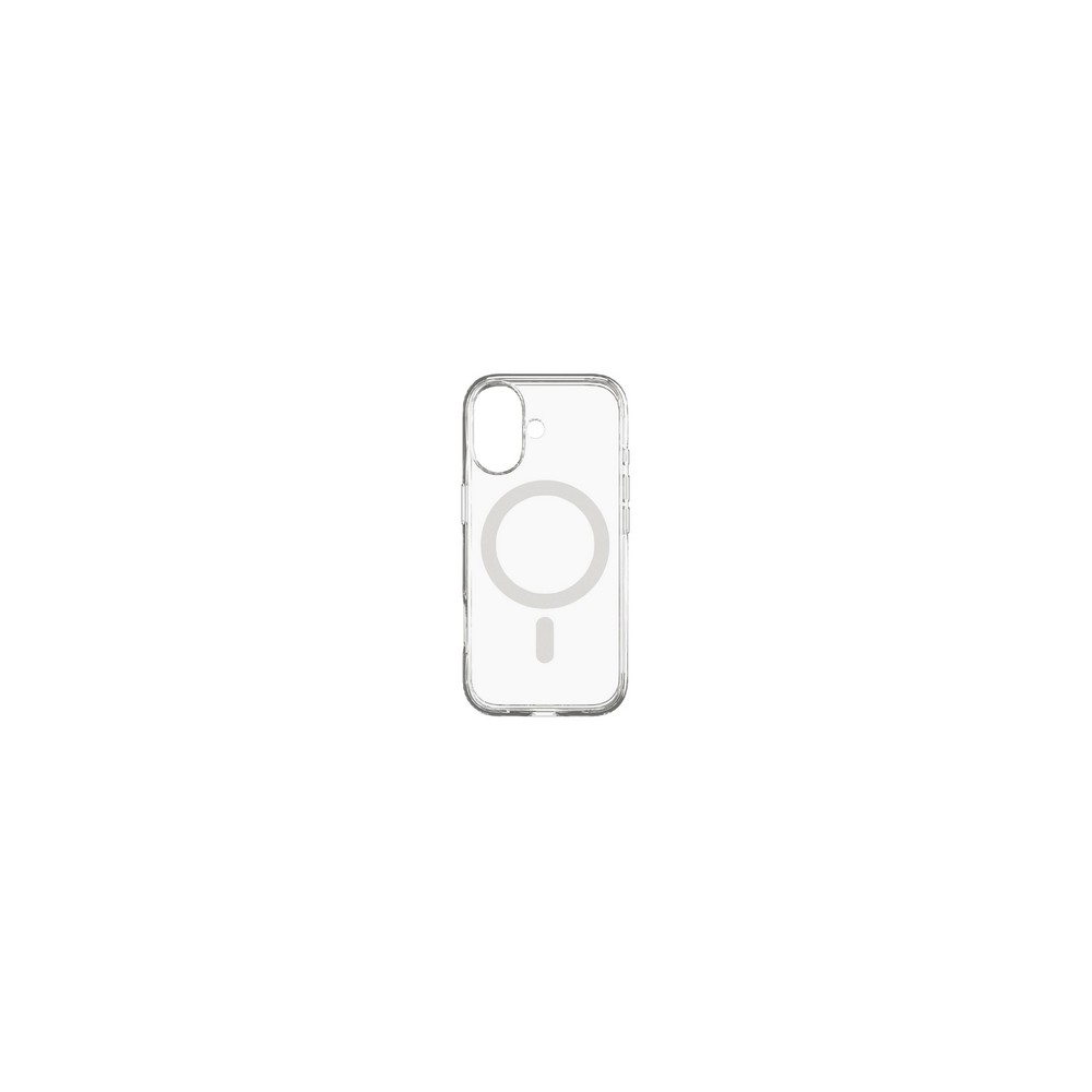 TUNIT ANTISHOCK cover per iPhone 16 MagSafe compatible - Transparent Clear