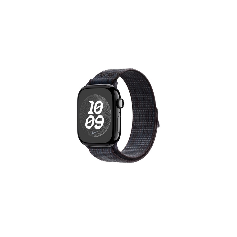 APPLE 46mm Black/Blue Nike Sport Loop