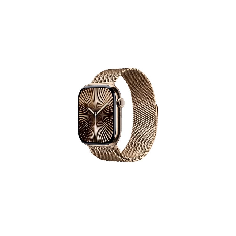 APPLE 46mm Gold Milanese Loop - S/M