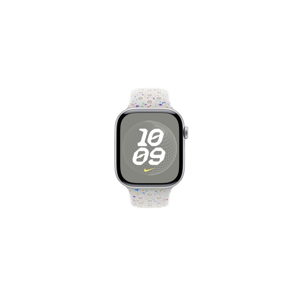 APPLE 46mm Pure Platinum Nike Sport Band - S/M