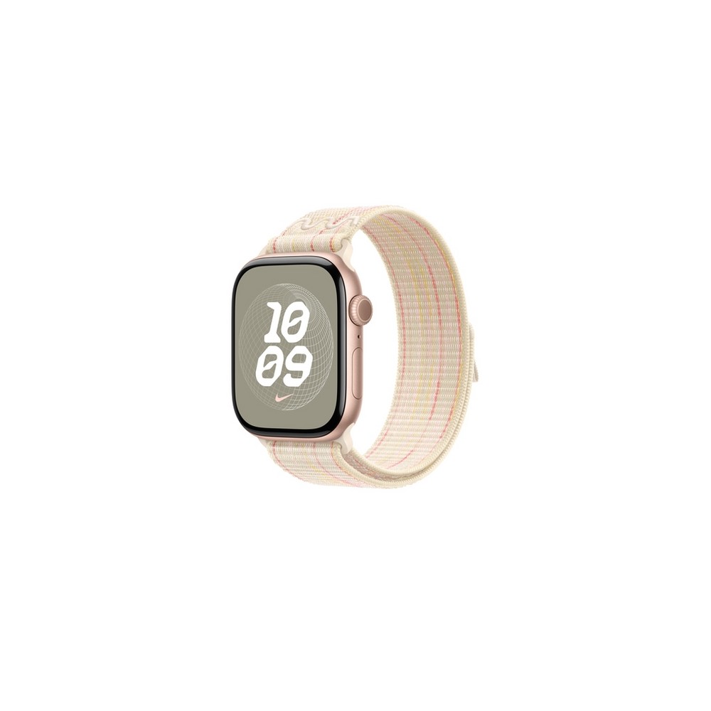 APPLE 46mm Starlight/Pink Nike Sport Loop
