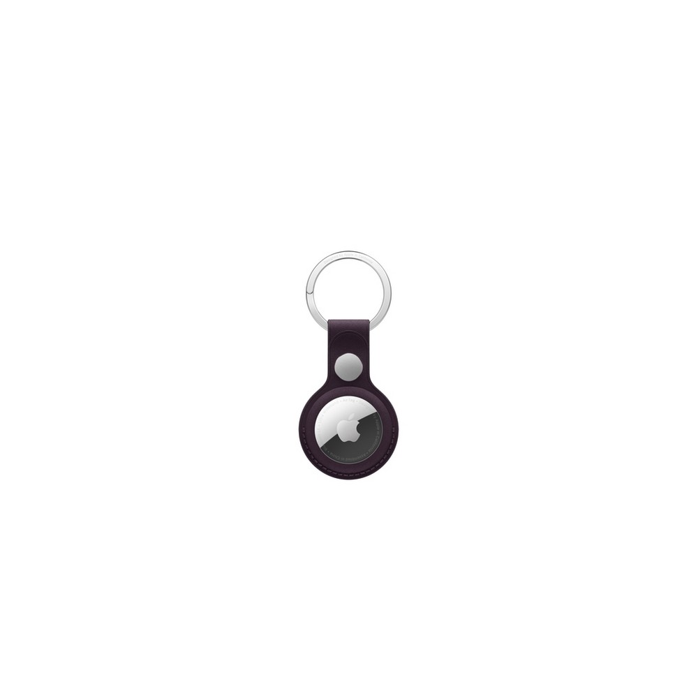APPLE AirTag FineWoven Key Ring - Blackberry