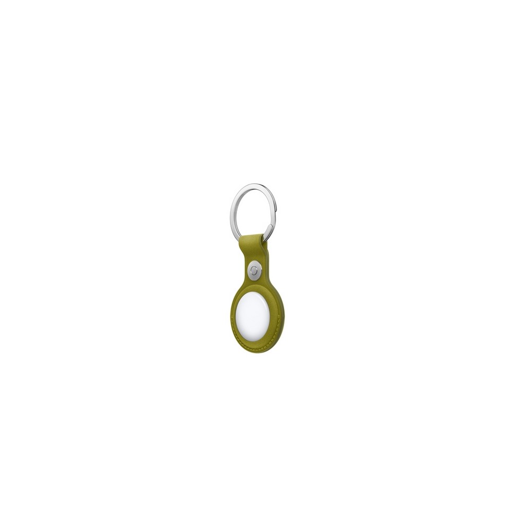 APPLE AirTag FineWoven Key Ring - Chartreuse