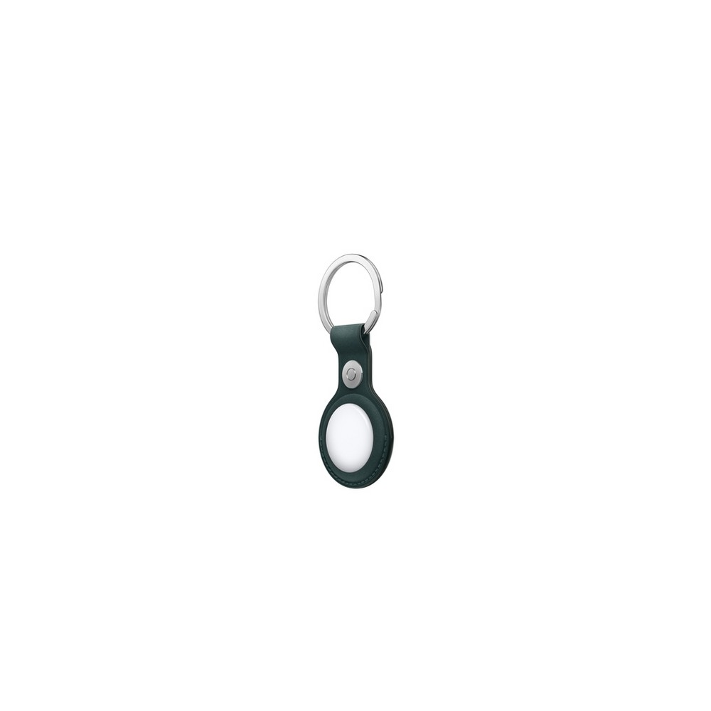 APPLE AirTag FineWoven Key Ring - Dark Green