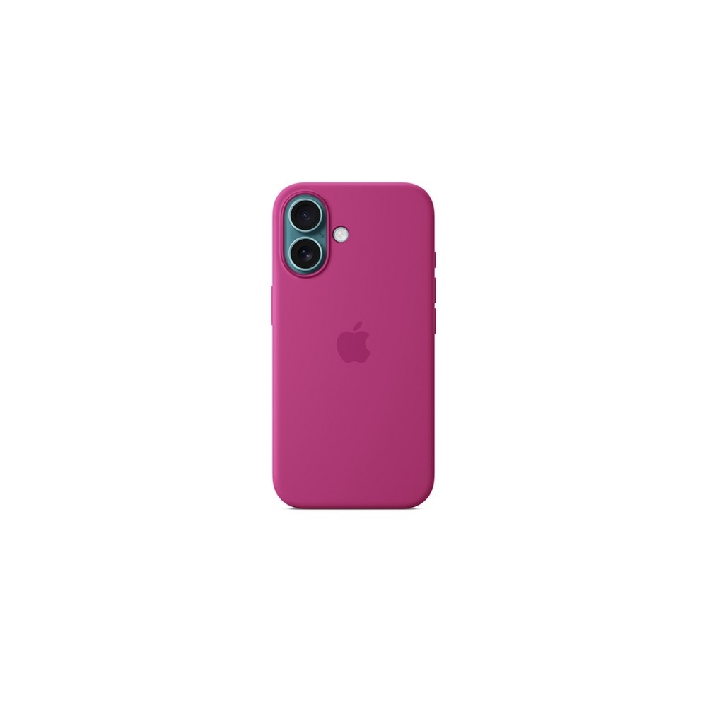 APPLE IPhone 16 Silicone Case With MagSafe - Fuchsia