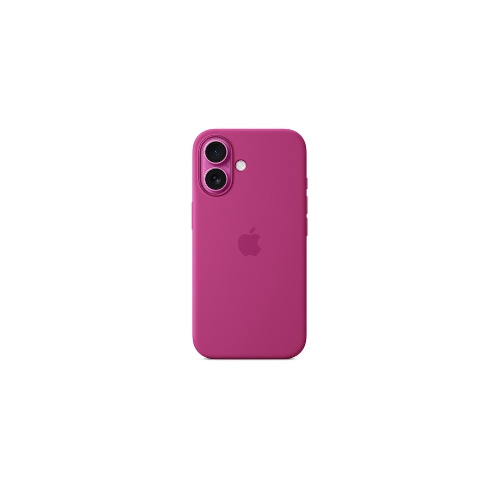 APPLE IPhone 16 Silicone Case With MagSafe - Fuchsia