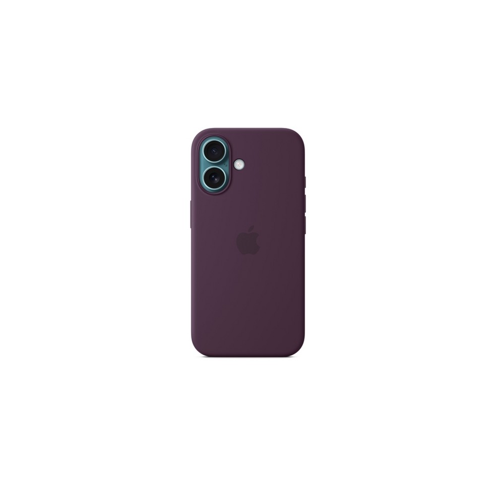APPLE IPhone 16 Silicone Case With MagSafe - Plum