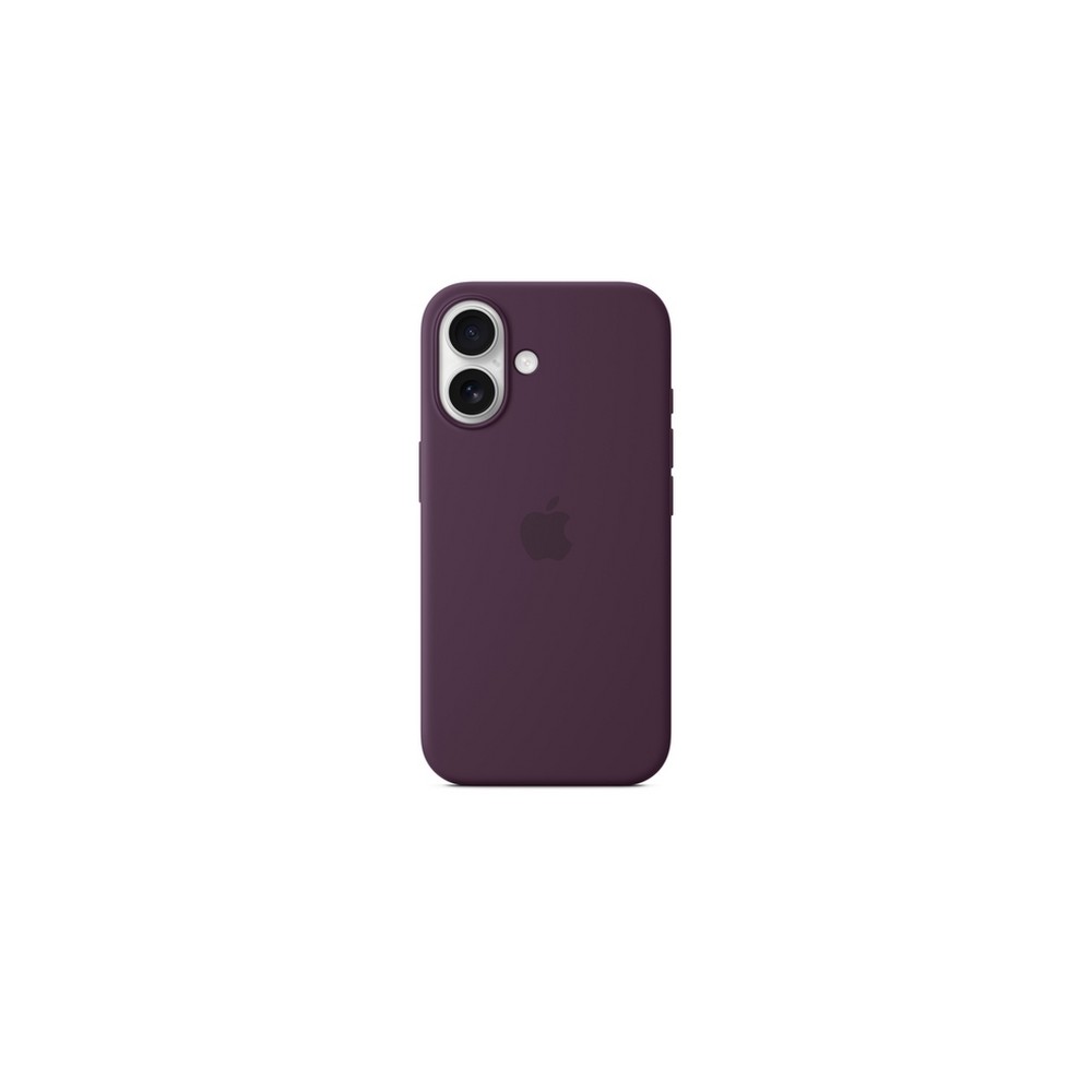 APPLE IPhone 16 Silicone Case With MagSafe - Plum