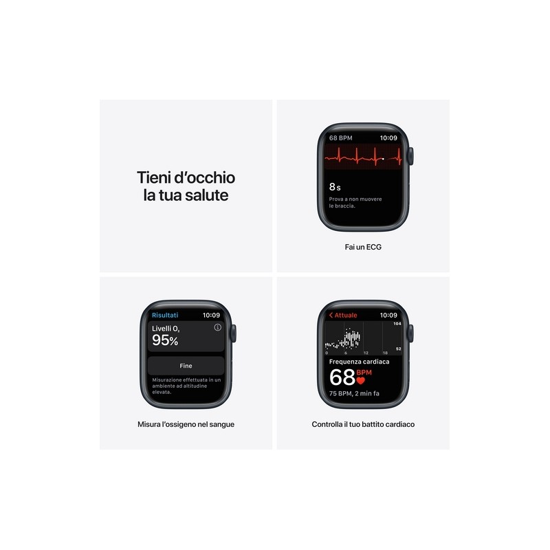 APPLE USATO PREMIUM Apple Watch Nike Series 7 GPS+Cellular 45mm