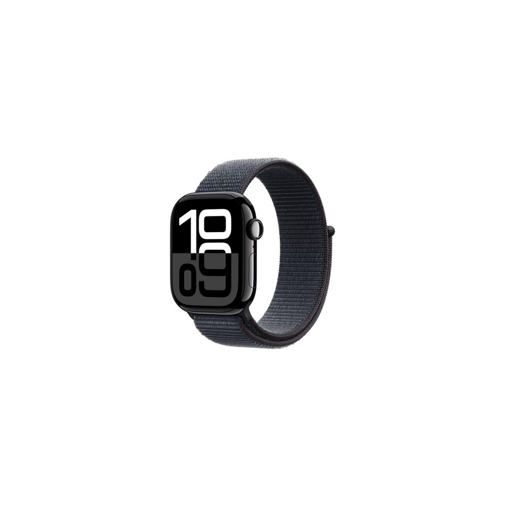 APPLE Apple Watch Series 10 GPS 42mm Jet Black Aluminium Case with Ink Sport Loop