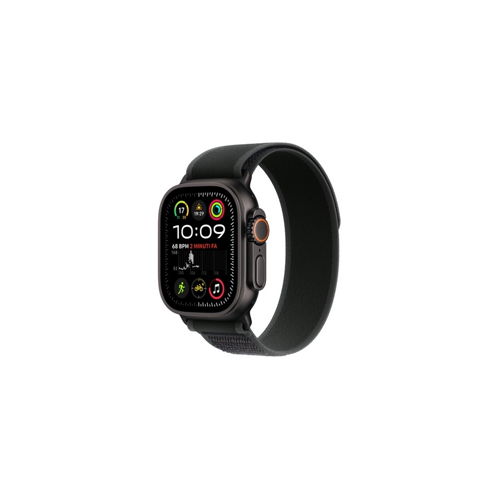 APPLE Apple Watch Ultra 2 GPS + Cellular 49mm Black Titanium Case with Black Trail Loop - M/L