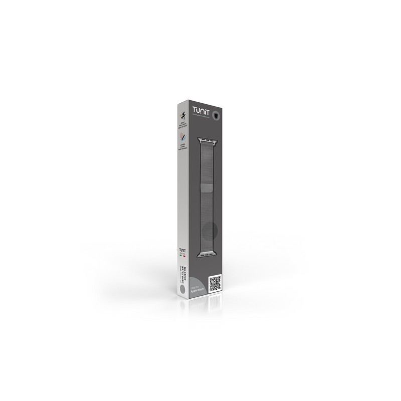 TUNIT Cinturino Apple Watch Milanese - 38/40/41 & Serie 10 42mm - Silver