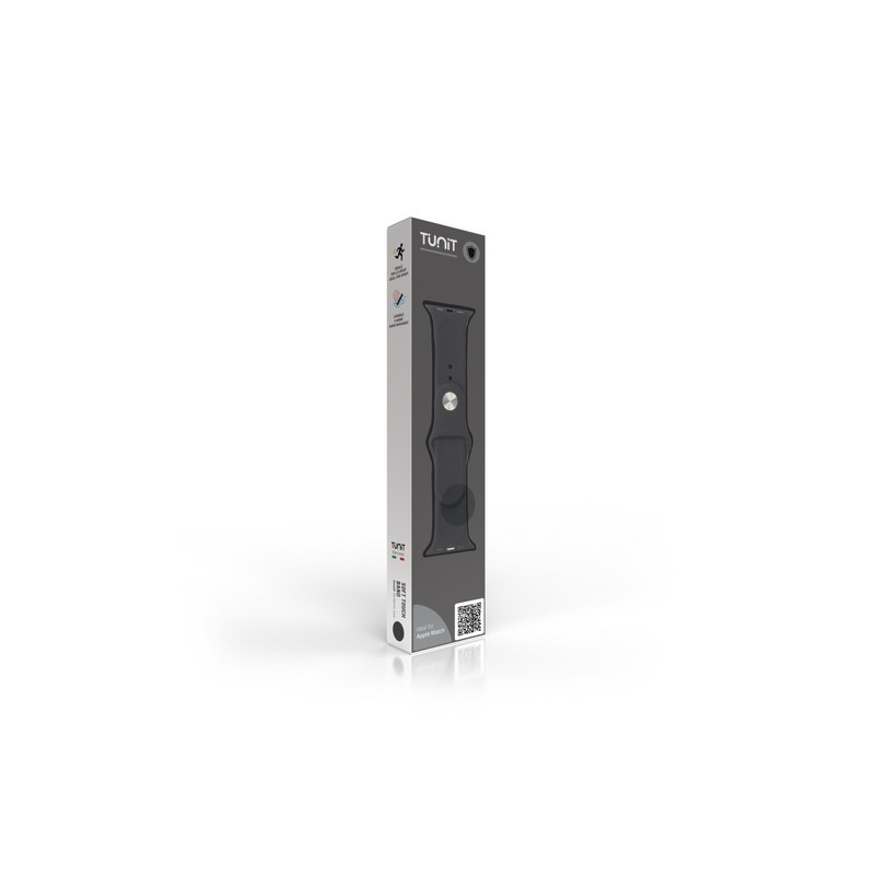 TUNIT Cinturino Apple Watch Silicone - 38/40/41 & Serie 10 42mm - Black