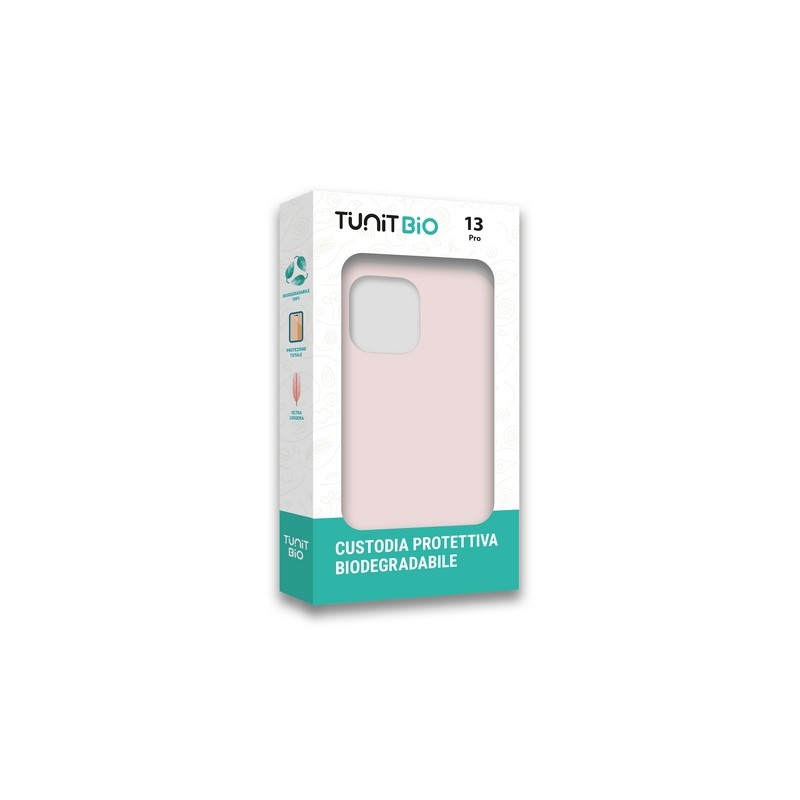 TUNIT BIO Cover Biodegradabile per iPhone 13 Pro - Pale