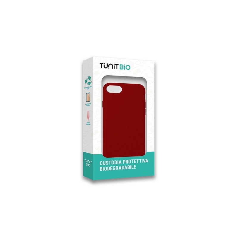 TUNIT BIO Cover Biodegradabile per iPhone SE - Tomato Red