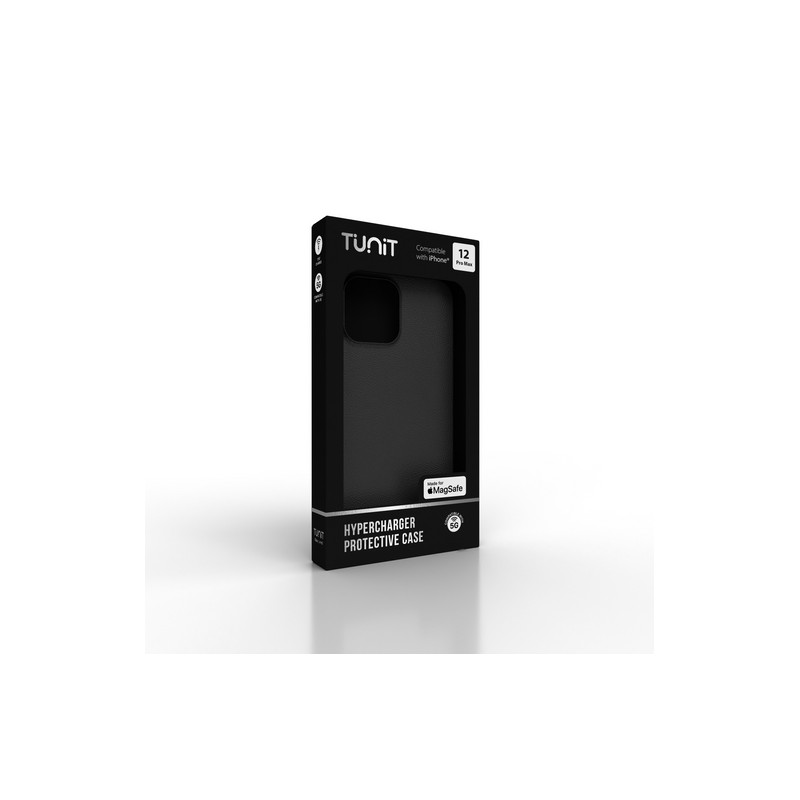TUNIT Cover MagSafe Hypercharger Per IPhone 12 Pro Max - Black