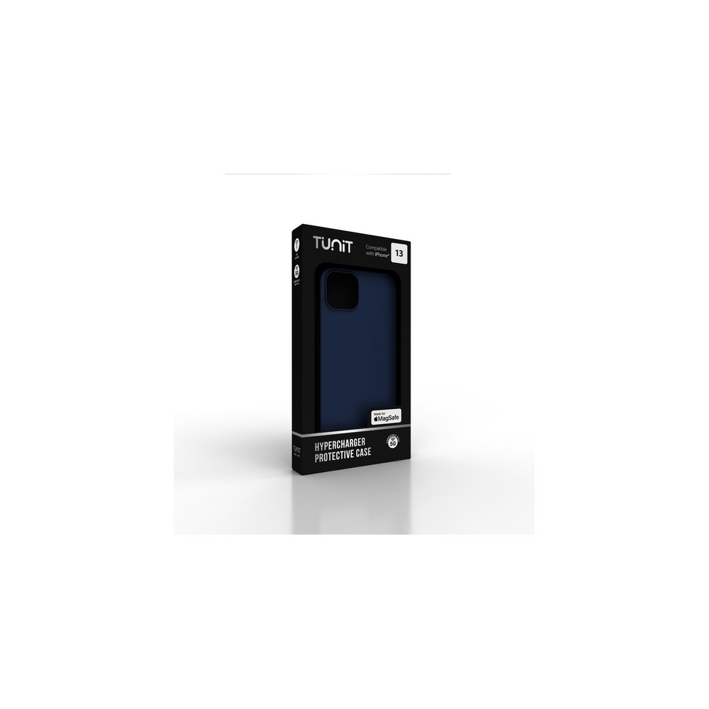 TUNIT Cover MagSafe Hypercharger Per IPhone 13 - Blue Navy