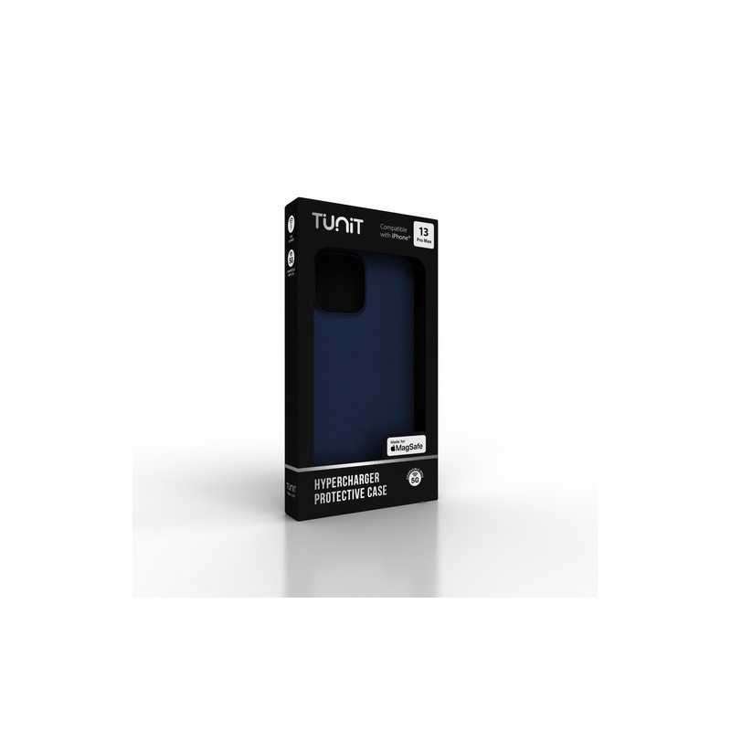 TUNIT Cover MagSafe Hypercharger Per IPhone 13 Pro Max - Blue Navy