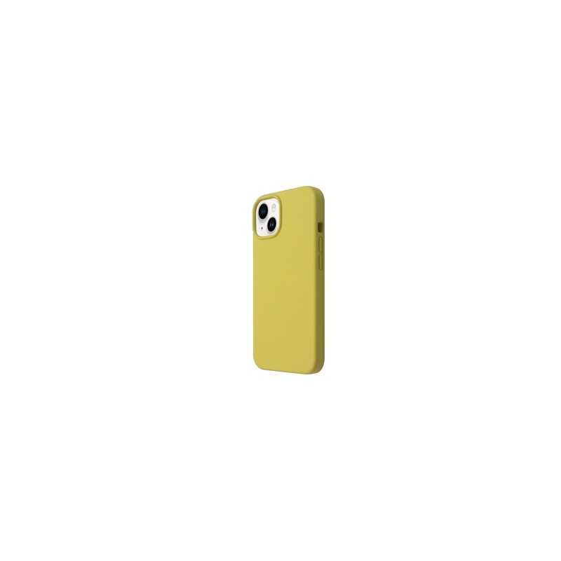 TUNIT Cover Per IPhone 14 In Silicone MagSafe Compatibile - Lemon