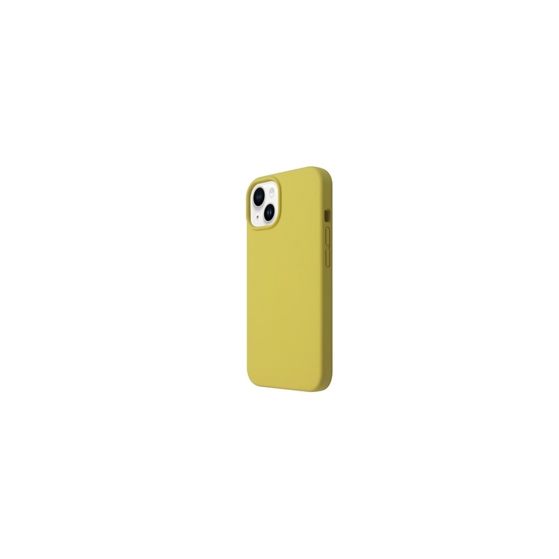TUNIT Cover Per IPhone 14 Plus In Silicone MagSafe Compatibile - Lemon