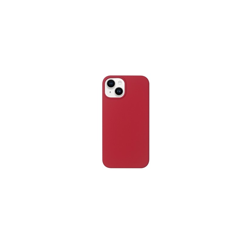 TUNIT Cover Per IPhone 14 Plus In Silicone MagSafe Compatibile - Red