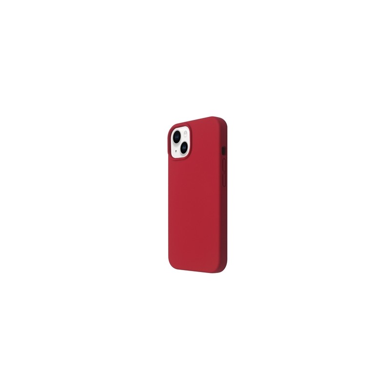 TUNIT Cover per iPhone 14 Plus in silicone MagSafe compatibile - Red