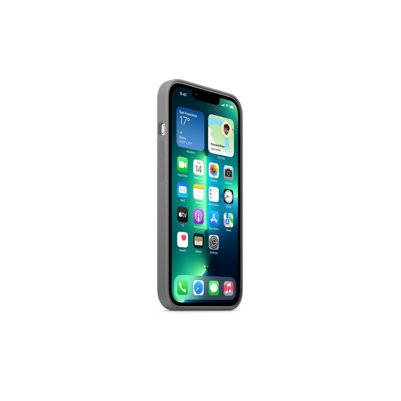 TUNIT Cover Per IPhone 14 Pro Max In Silicone MagSafe Compatibile - Grey