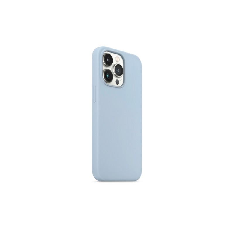 TUNIT Cover per iPhone 14 Pro Max in silicone MagSafe compatibile - Light Blue