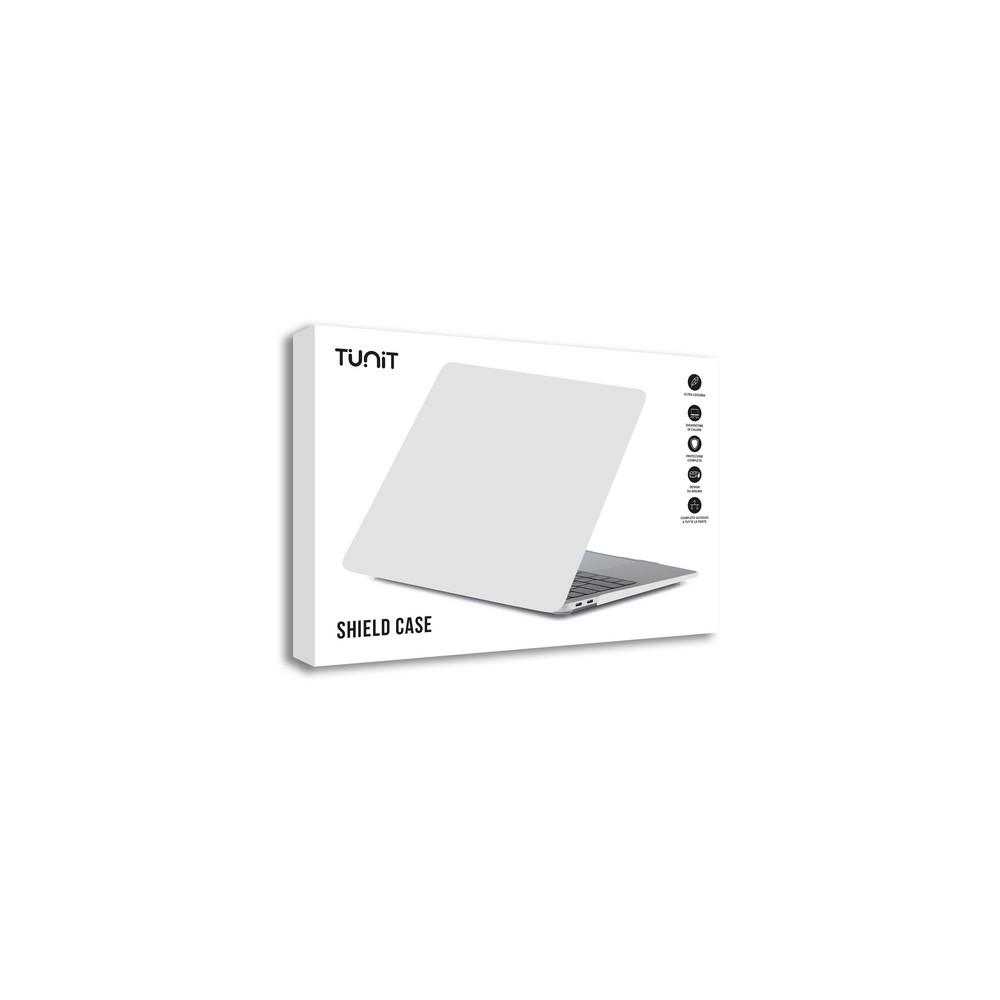 TUNIT Custodia protettiva MacBook Air 13" (2018-2020) - Rubber Clear