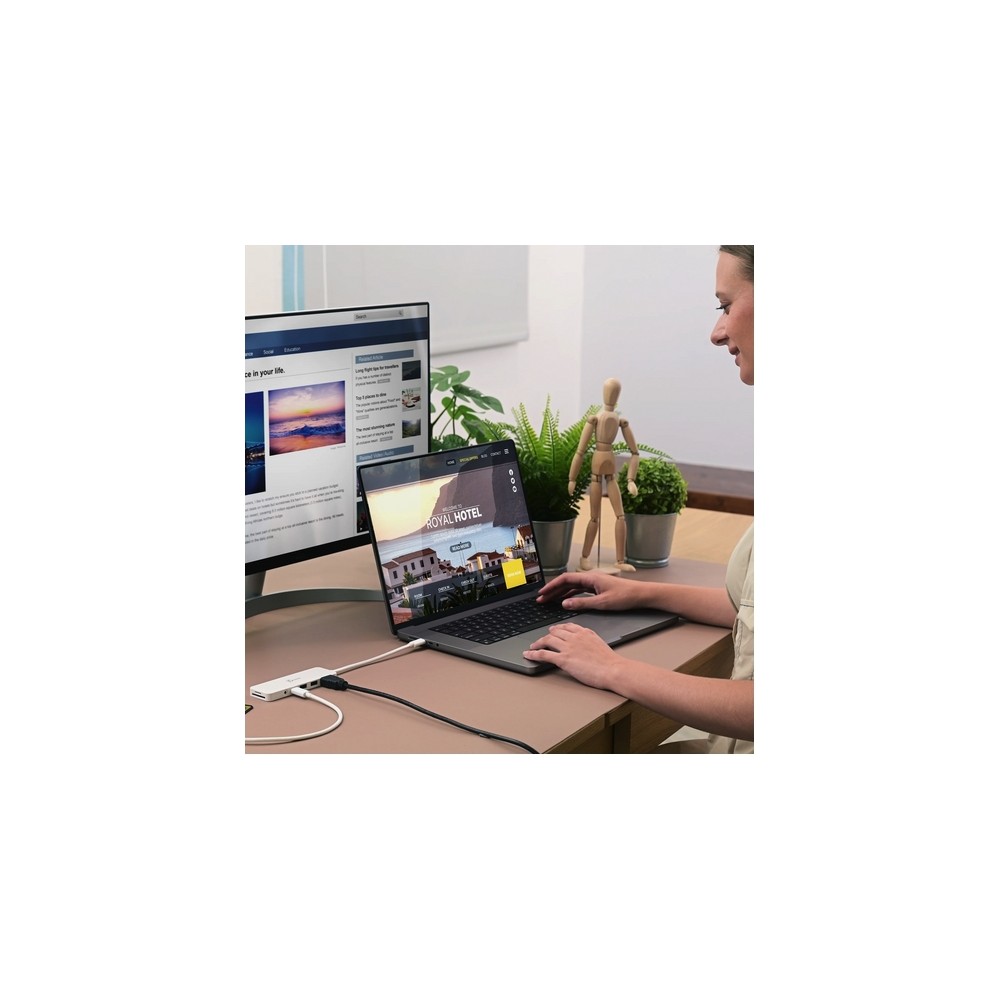 J5create Eco-Friendly USB-C Multi-Port Hub With Power Delivery