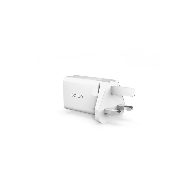 EPICO EPICO 20W PD CHARGER WITH CHANGEABLE PLUG (EU UK) - White