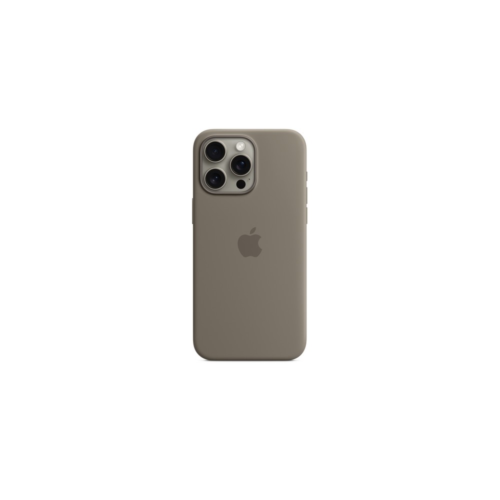 APPLE IPHONE 15 PRO MAX SILICONE CASE WITH MAGSAFE - CLAY