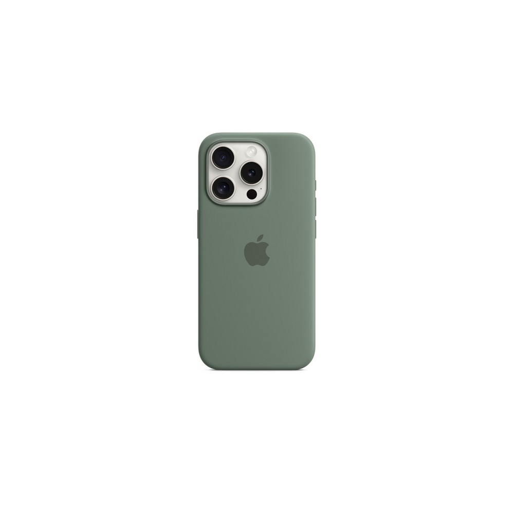 APPLE IPHONE 15 PRO SILICONE CASE WITH MAGSAFE - CYPRESS